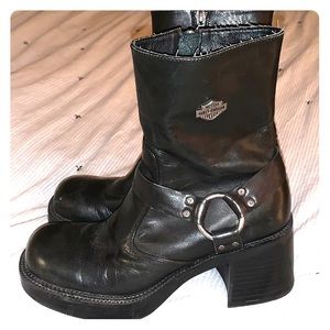 Harley-Davidson Zip-up Boots